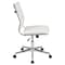 Flash Furniture White LeatherSoft Office Chair BT-20595M-NA-WH-GG - alternate 9